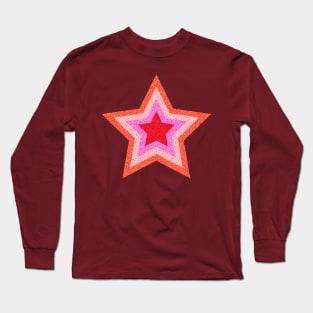 Just like the 70s with Glitter Iron ons. Long Sleeve T-Shirt